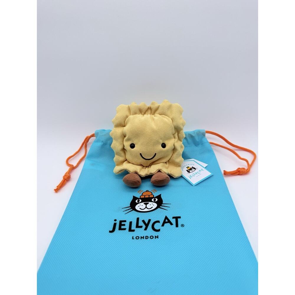Jellycat Amuseables Ravioli Authentic NWT With Dust Bag